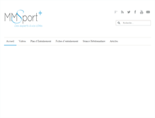 Tablet Screenshot of mmsportplus.com
